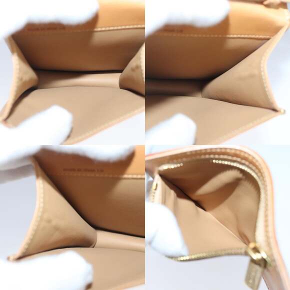 CELINE C Macadam Canvas Shoulder Bag Blue Gold - Picture 12 of 12